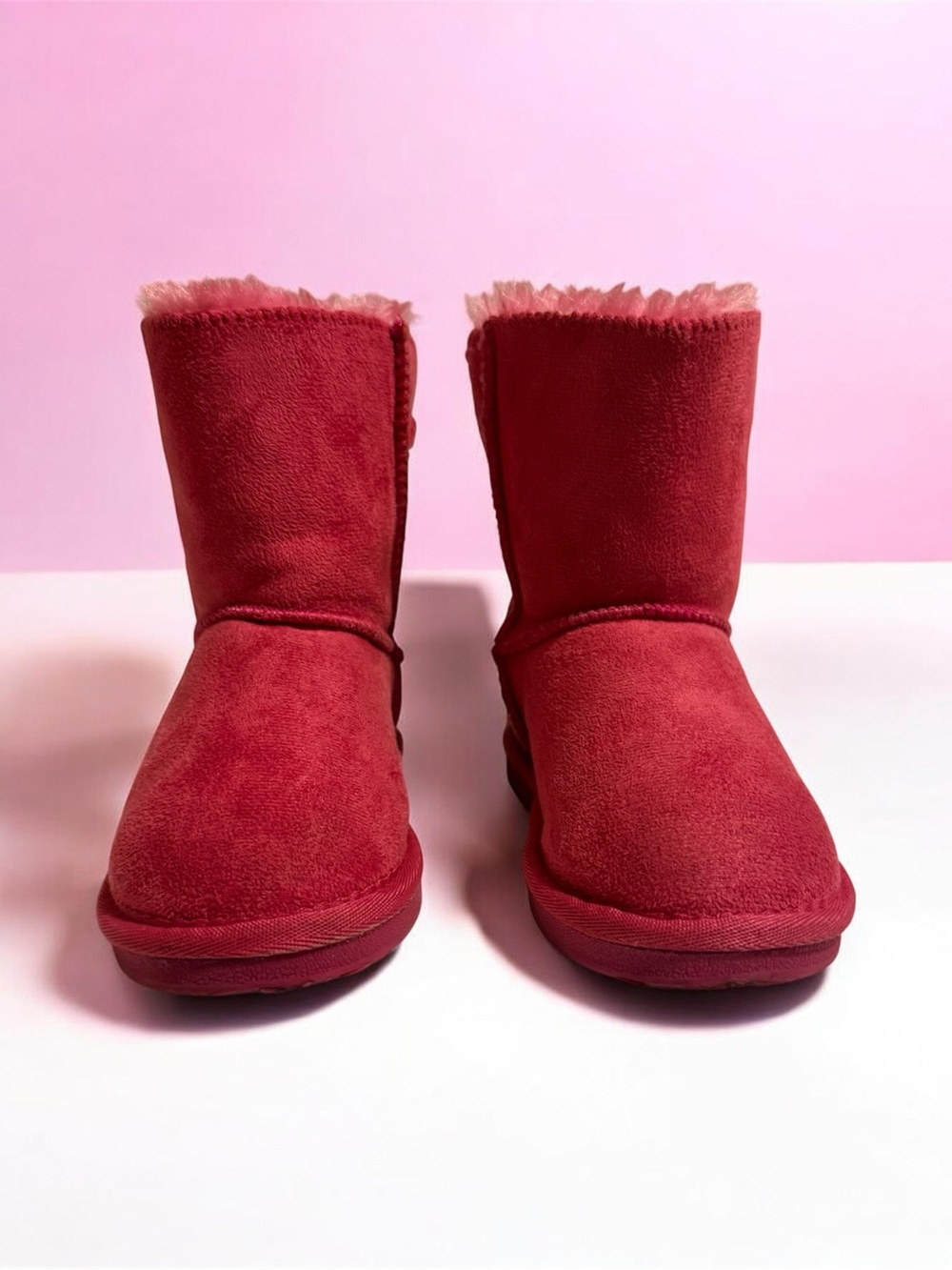 Après by Lamo Toddler Girls Hot Pink Cozy Winter Boots Size 11T